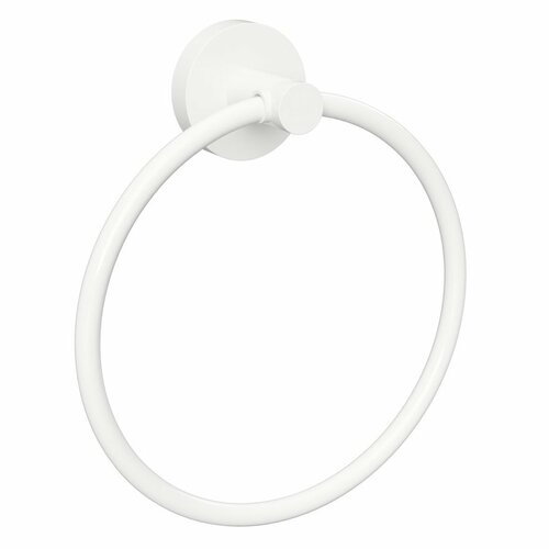 Sapho XR411W X-Round White uchwyt naręcznik okrąg, biały