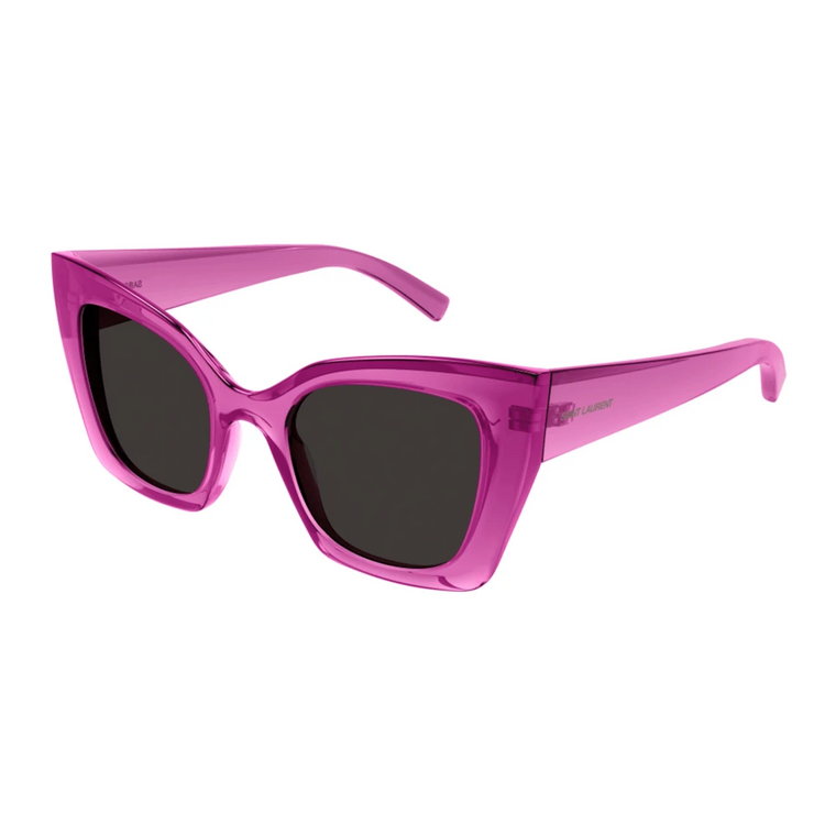 Różowe okulary przeciwsłoneczne Cat Eye SL 552/004 Saint Laurent