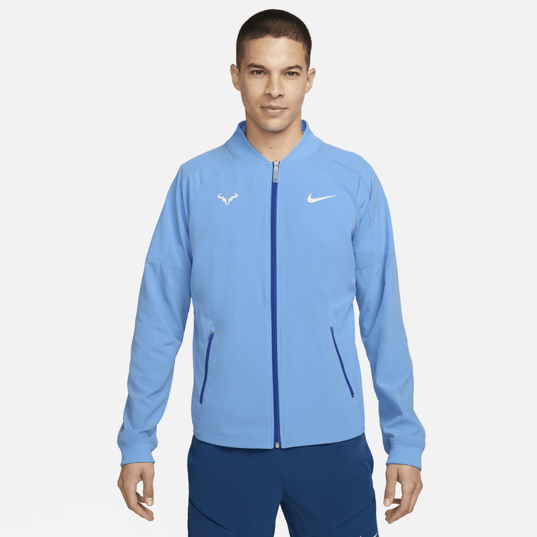 Męska kurtka do tenisa Nike Dri-FIT Rafa - Czerwony