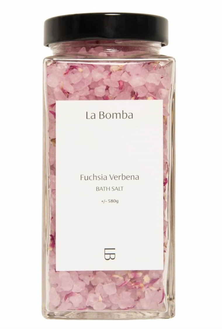 La Bomba Fuchsia Verbena - Sól do kąpieli  580 g