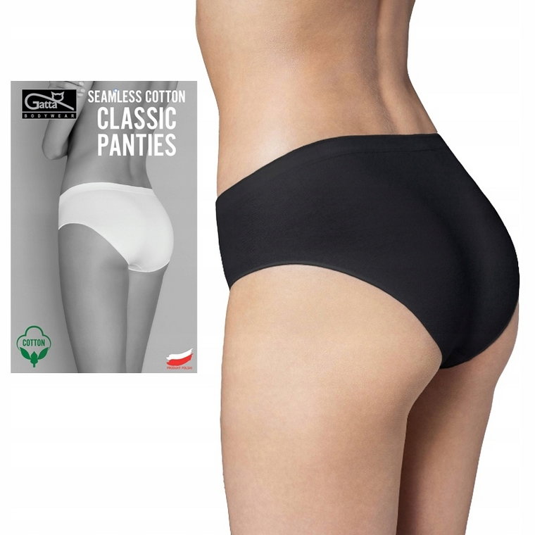 Majtki bawełniane Gatta Classic Panties czarne L