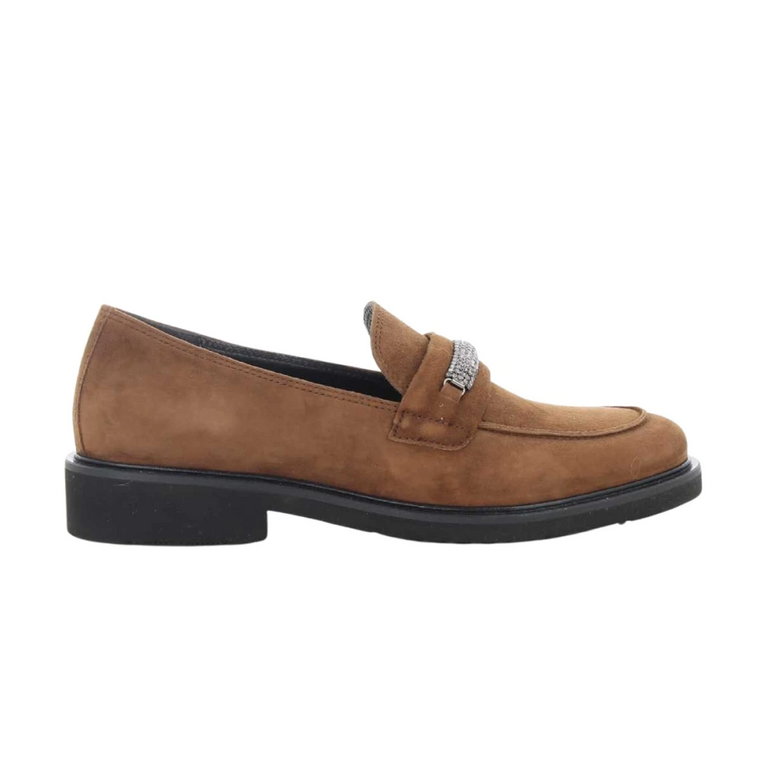 Cognac Loafers dla Kobiet Gabor