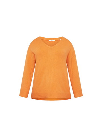 Esprit Curves Sweter  pomarańczowy