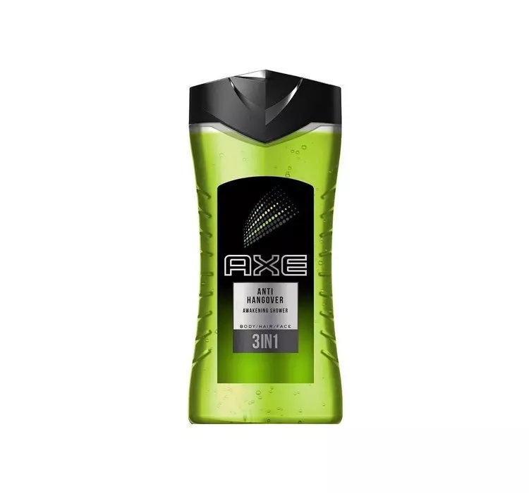 AXE ANTI-HANGOVER ŻEL POD PRYSZNIC DLA MĘŻCZYZN 3IN1 250ML