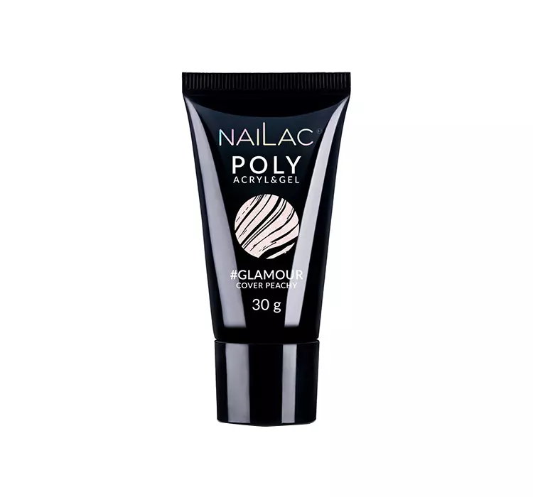 NAILAC POLY ACRYL & GEL AKRYLOŻEL #GLAMOUR COVER PEACHY 30G