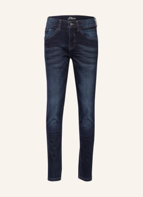 S.Oliver Red Jeansy Slim Fit blau