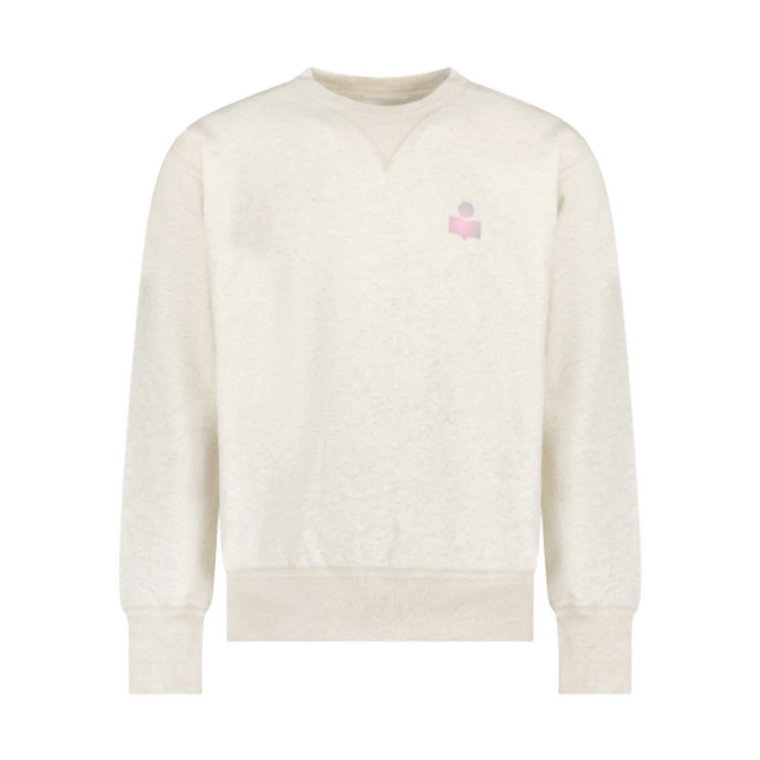 Ecru Logo Mike Sweatshirt Isabel Marant