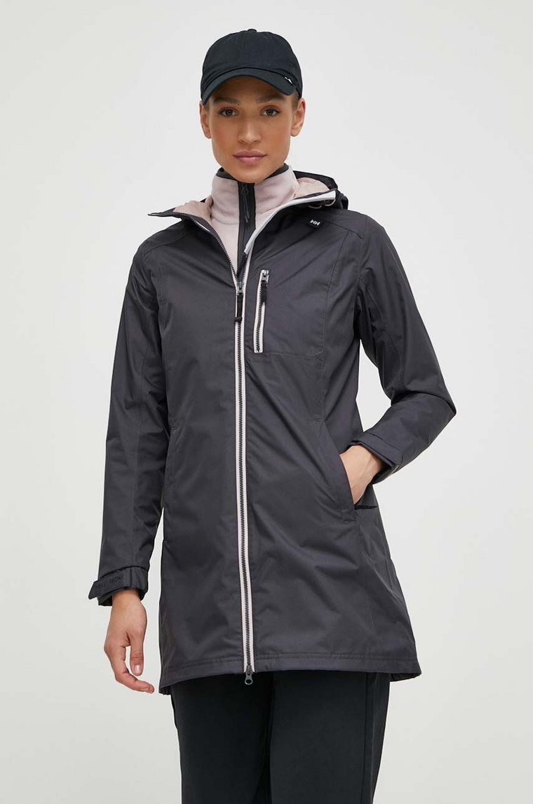 Helly Hansen kurtka damska kolor czarny przejściowa 55964