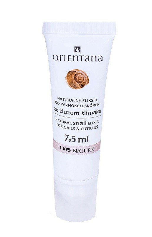 Orientana -  Naturalny eliksir do paznokci i skórek ze śluzem ślimaka 7,5ml