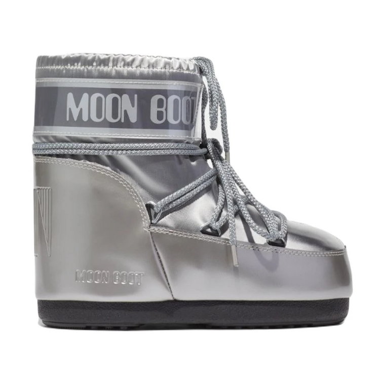 Szare Buty Icon Low Glance Moon Boot