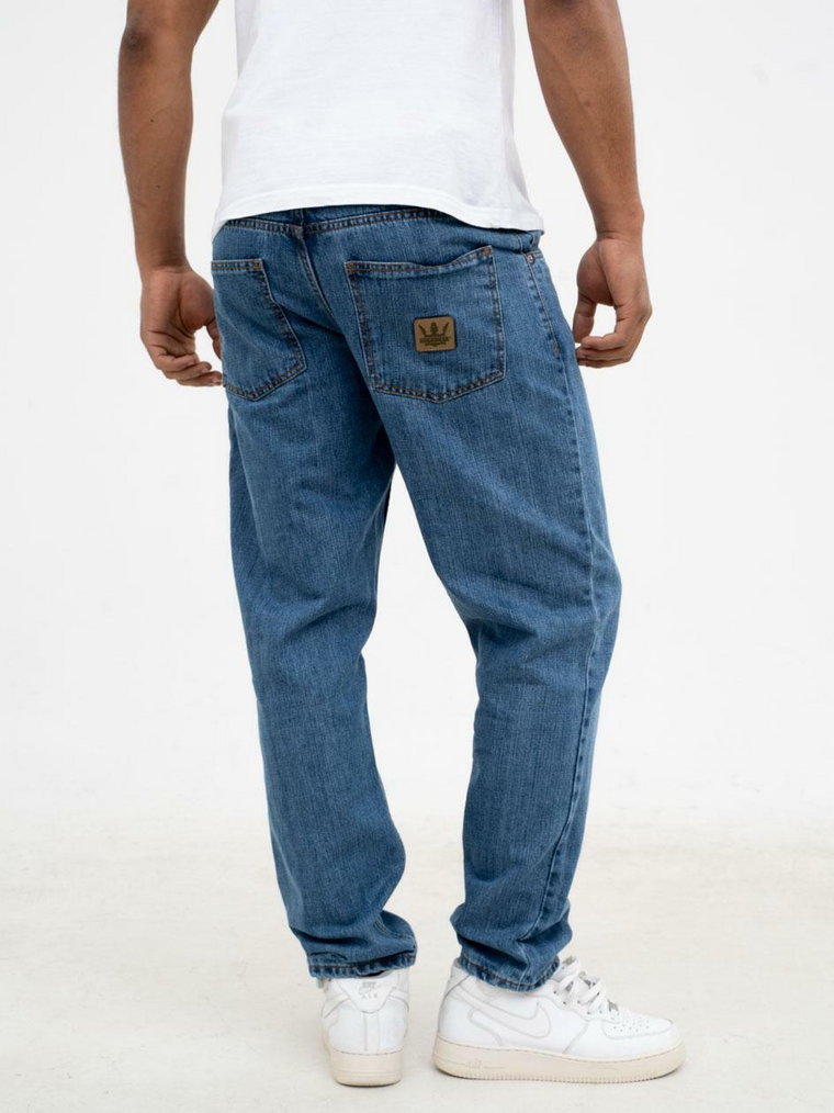 Spodnie Jeansowe Jigga Classic Tab Niebieskie