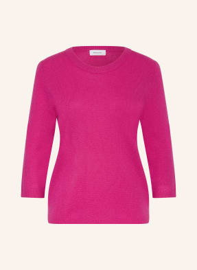 Darling Harbour Sweter Z Kaszmiru Z Rękawem 3/4 pink