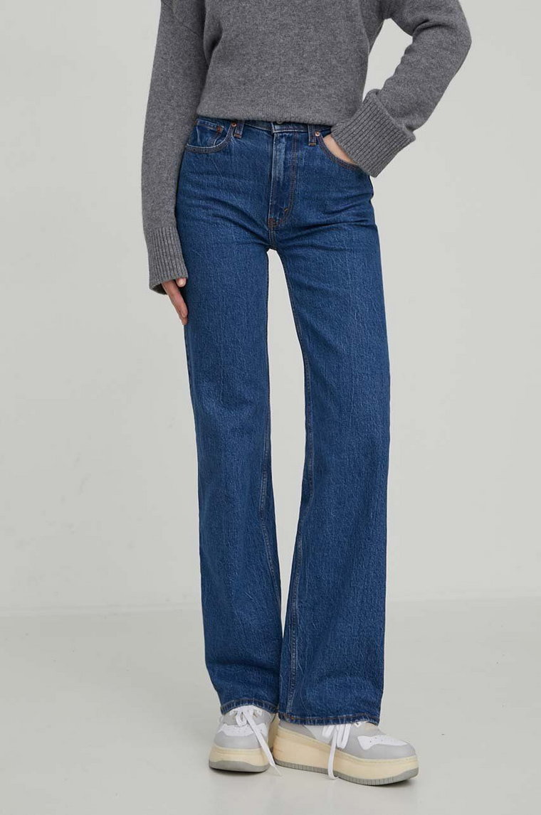 Abercrombie & Fitch jeansy damskie high waist