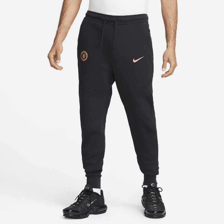 Joggery męskie Nike Chelsea F.C. Tech Fleece - Niebieski