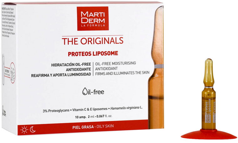 Ampułki MartiDerm Liposomes Ampoules Moisturizing and Firming 10 szt x 2 ml (8437000435105). Serum do twarzy