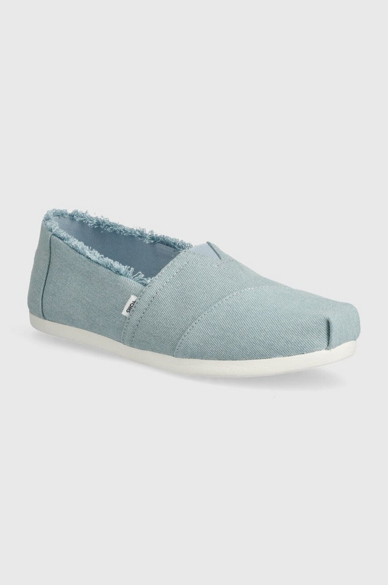 Toms espadryle Alpargata kolor niebieski 10020673