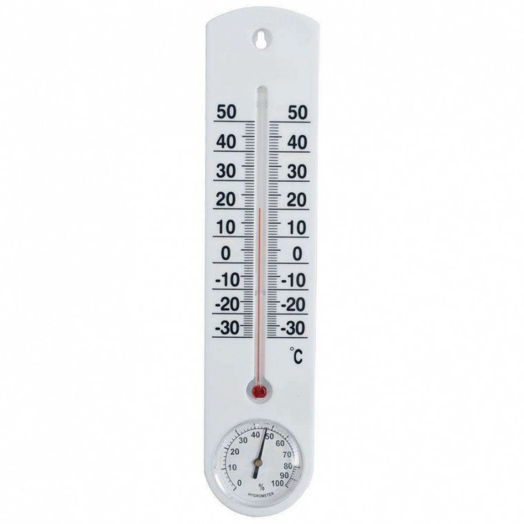 Termometr + higrometr, wewnętrzny, zewnętrzny kod: O-152840