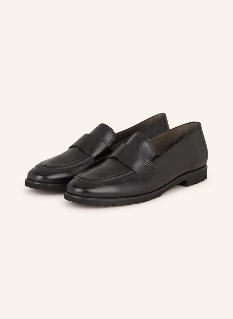 Paul Green Loafersy schwarz