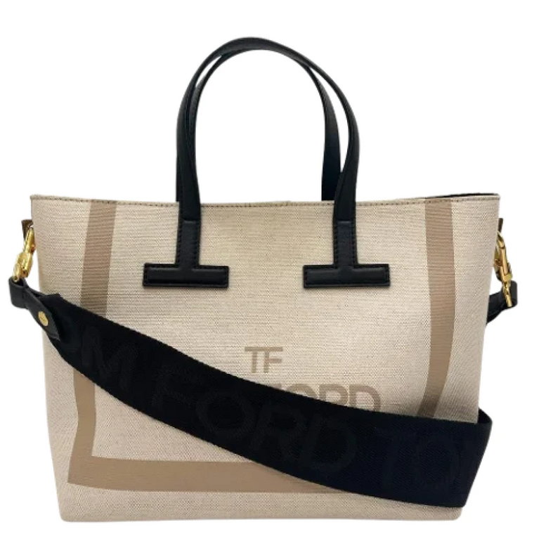 Pre-owned Canvas handbags Tom Ford Pre-owned