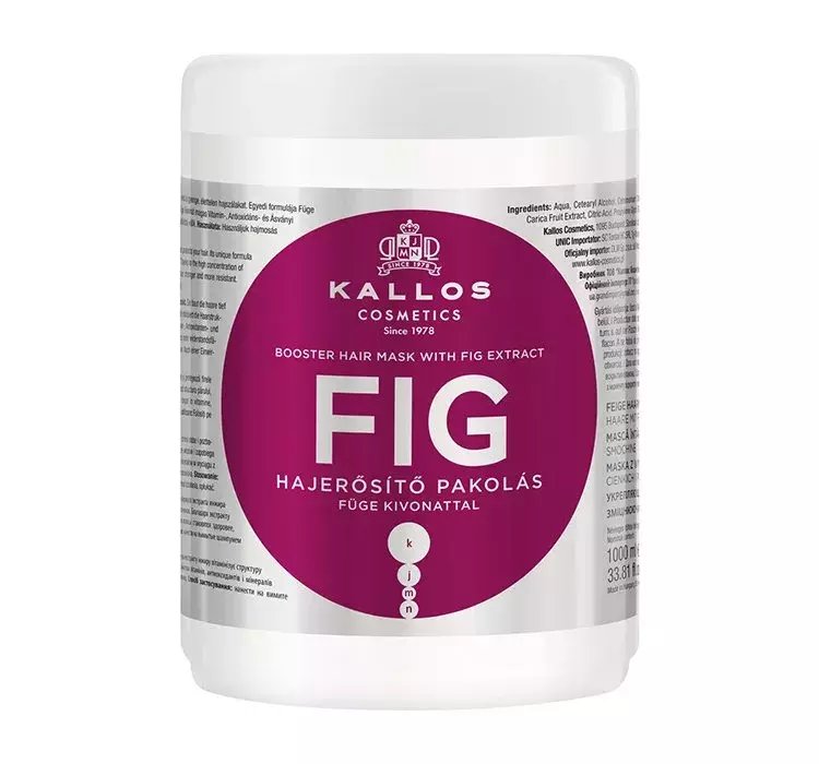 KALLOS KJMN FIG MASKA FIGOWA 1000ML