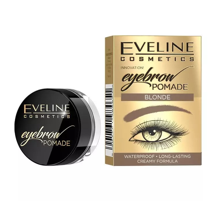 EVELINE EYEBROW POMADE WODOODPORNA POMADA DO BRWI BLONDE 4G