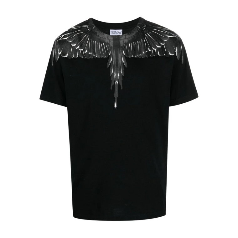 Koszulka z nadrukiem Wings dla mężczyzn Marcelo Burlon