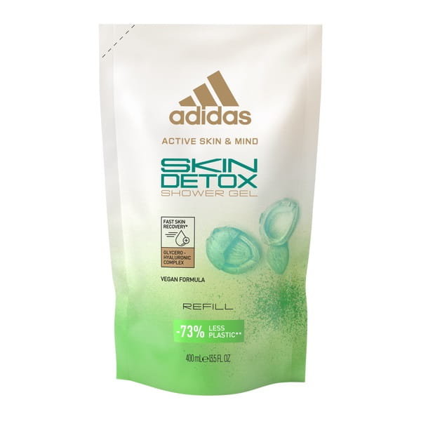 Adidas Active Skin &amp; Mind Skin Detox żel pod prysznic dla kobiet refill 400ml