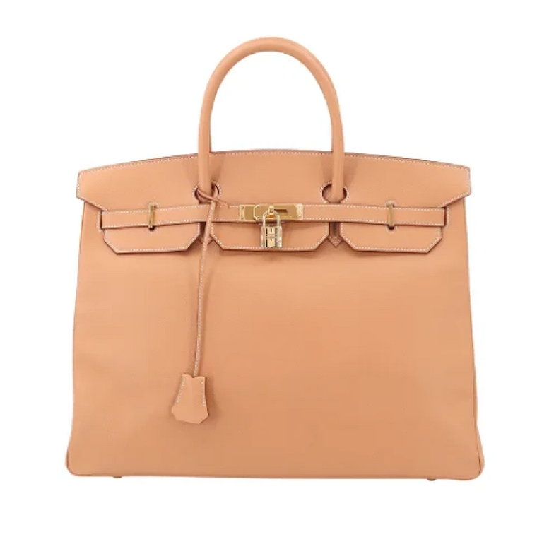 Pre-owned Leather handbags Hermès Vintage