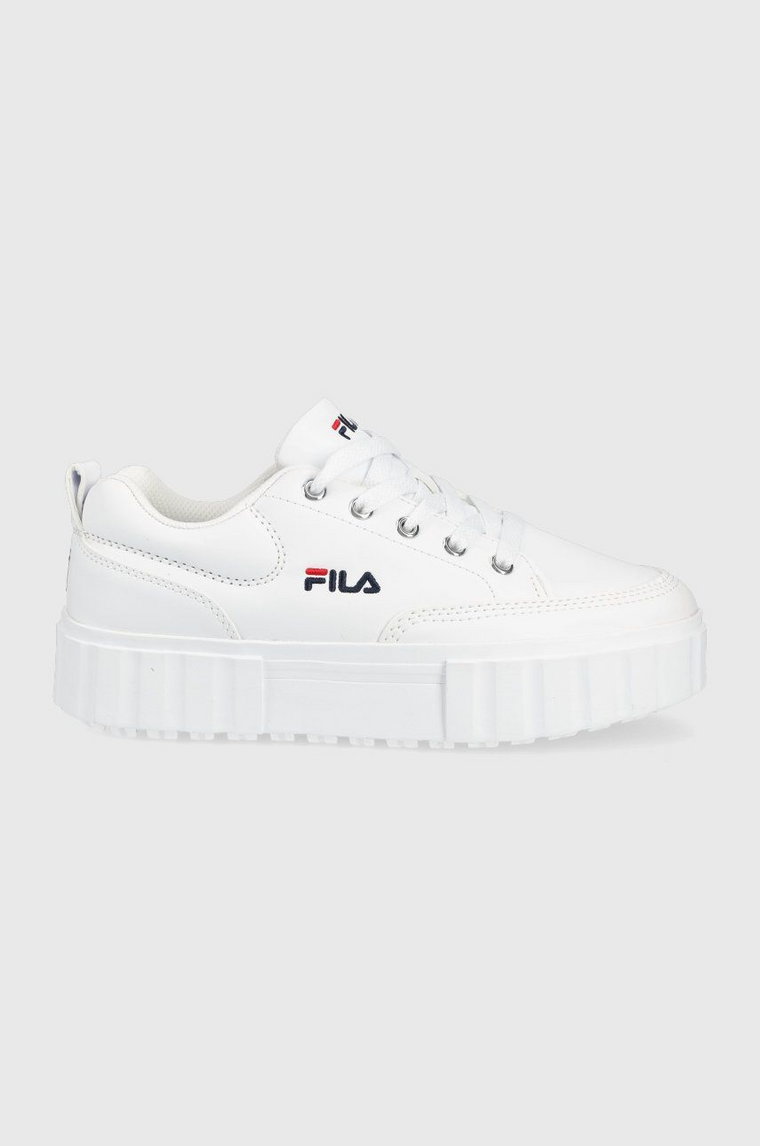 Fila buty dziecięce Sandblast kolor biały