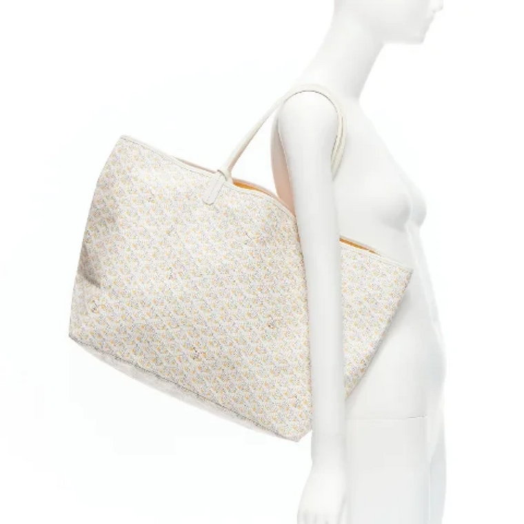 Pre-owned Canvas totes Goyard Vintage