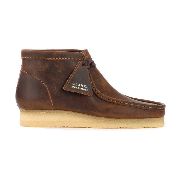 Męskie botki Wallabee Marrone Clarks