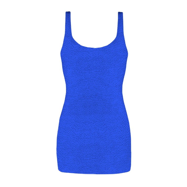 Niebieska Sukienka Letnia MC2 Saint Barth