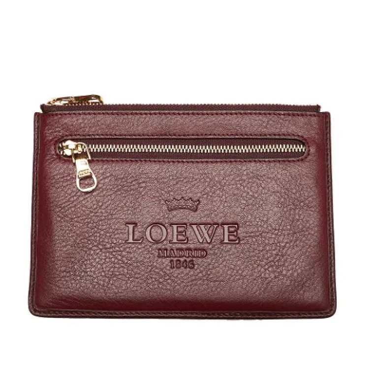 Pre-owned Leather handbags Loewe Pre-owned