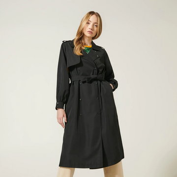 Sinsay P\u0142aszcz zimowy czarny W stylu casual Moda Płaszcze Płaszcze zimowe 