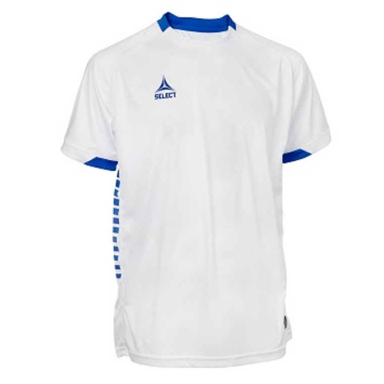 Koszulka piłkarska poliestrowa męska Select Spain biało-niebieska