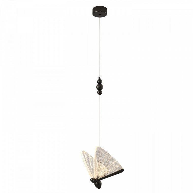 Lampa wisząca bee lamp 1 led czarna 21 cm kod: MP0090-1 black