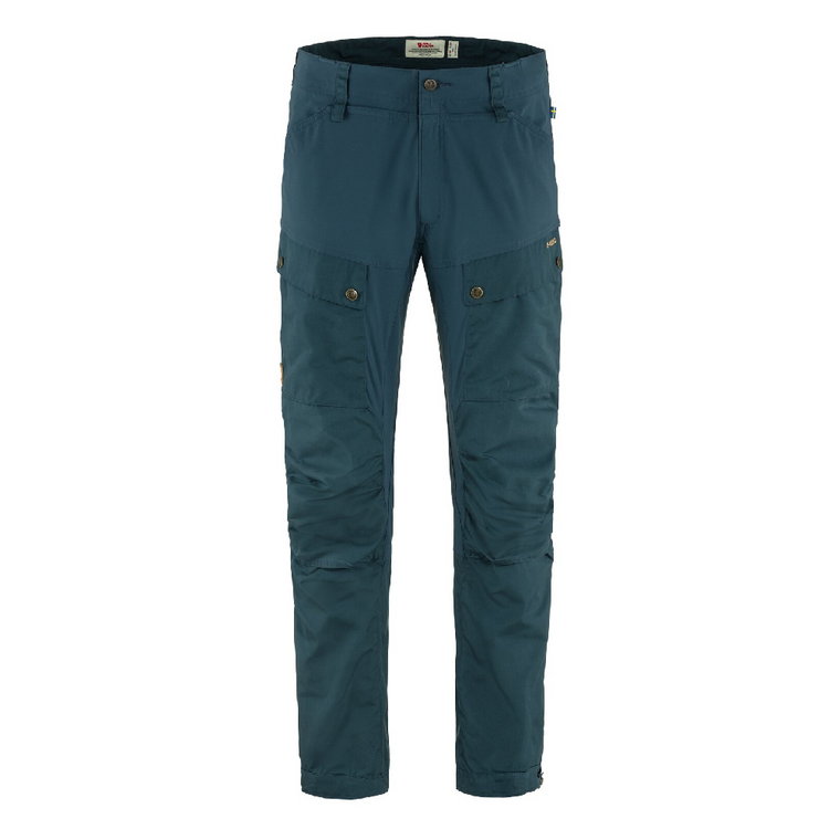 Męskie spodnie trekkingowe Fjallraven Keb Trousers Regular mountain blue - 50