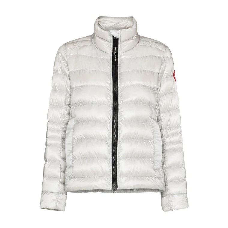 Srebrne Kurtki Zimowe Canada Goose