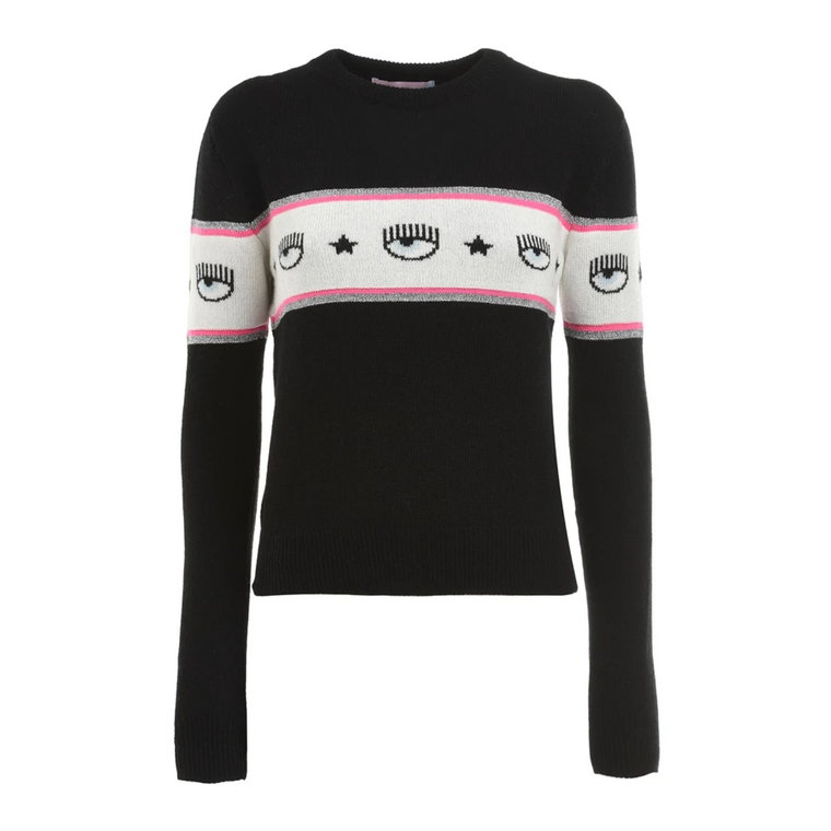 Dzianinowy sweter Chiara Ferragni Collection