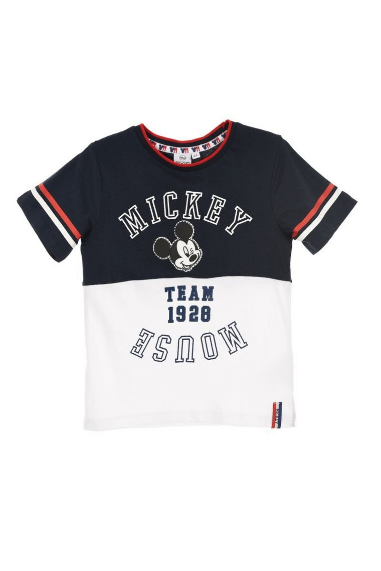 Koszulka TEAM 1928 Mickey Mouse - 100 % bawełna dla chłopca rozmiar 98 cm