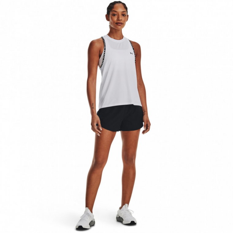 Damskie spodenki treningowe Under Armour Flex Woven Short 3in - czarne