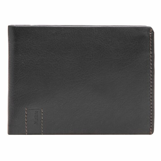 Maître Tinello Gilbrecht Portfel Ochrona RFID Skórzany 12.5 cm darkbrown