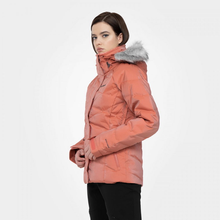 Damska kurtka narciarska COLUMBIA Lay D Down II Jacket - koral