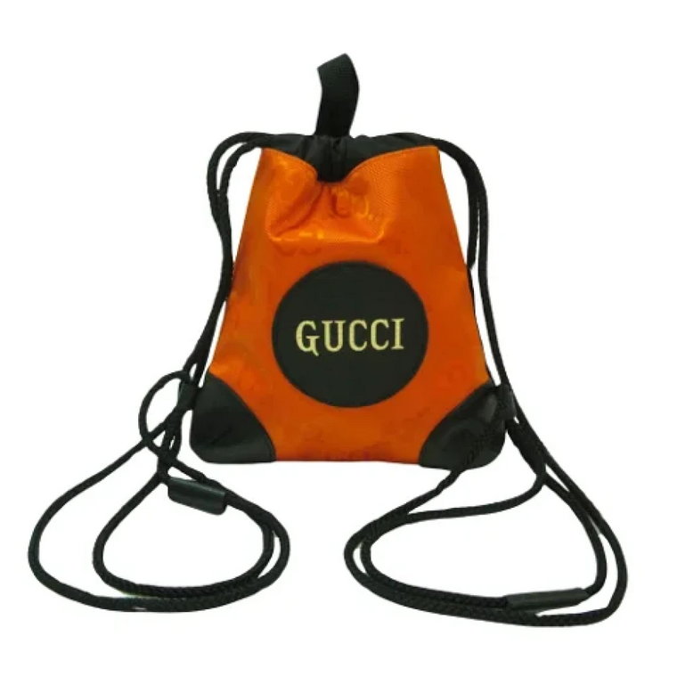 Pre-owned Fabric backpacks Gucci Vintage