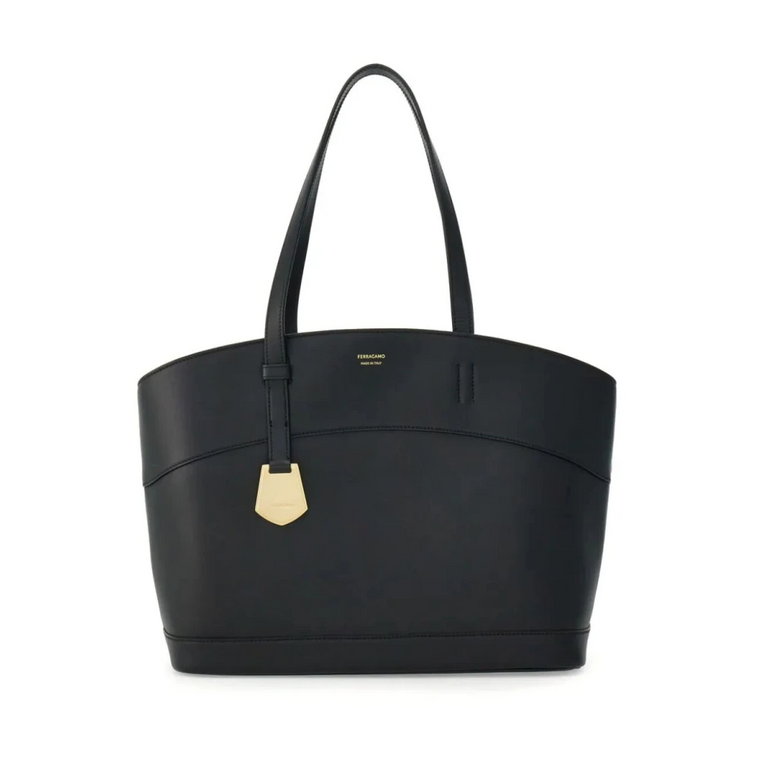 Nero Tote Entry Torba Salvatore Ferragamo