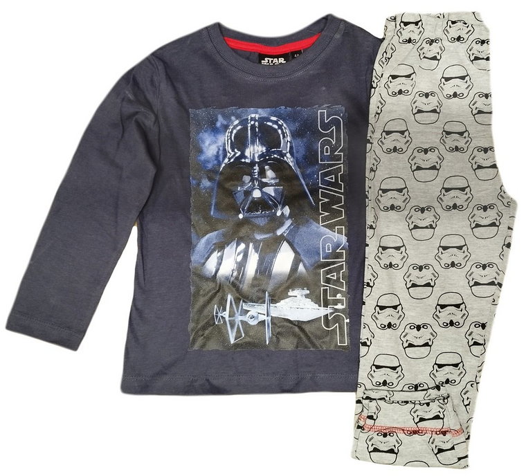 Piżama Star Wars Gwiezdne Wojny Dziecięca Piżamka Chłopięca Darth Vader 104