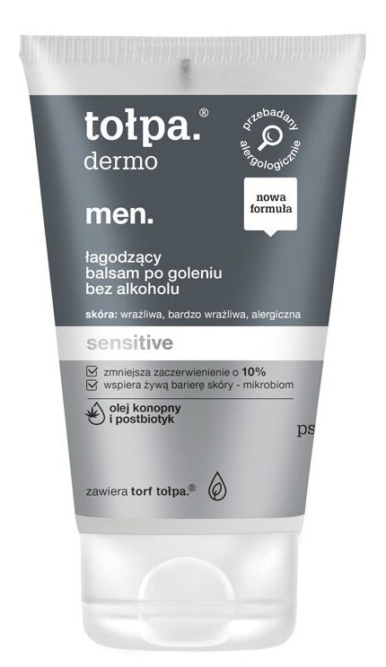 Tołpa Dermo Men Sensitive - Łagodzący balsam po goleniu 100ml