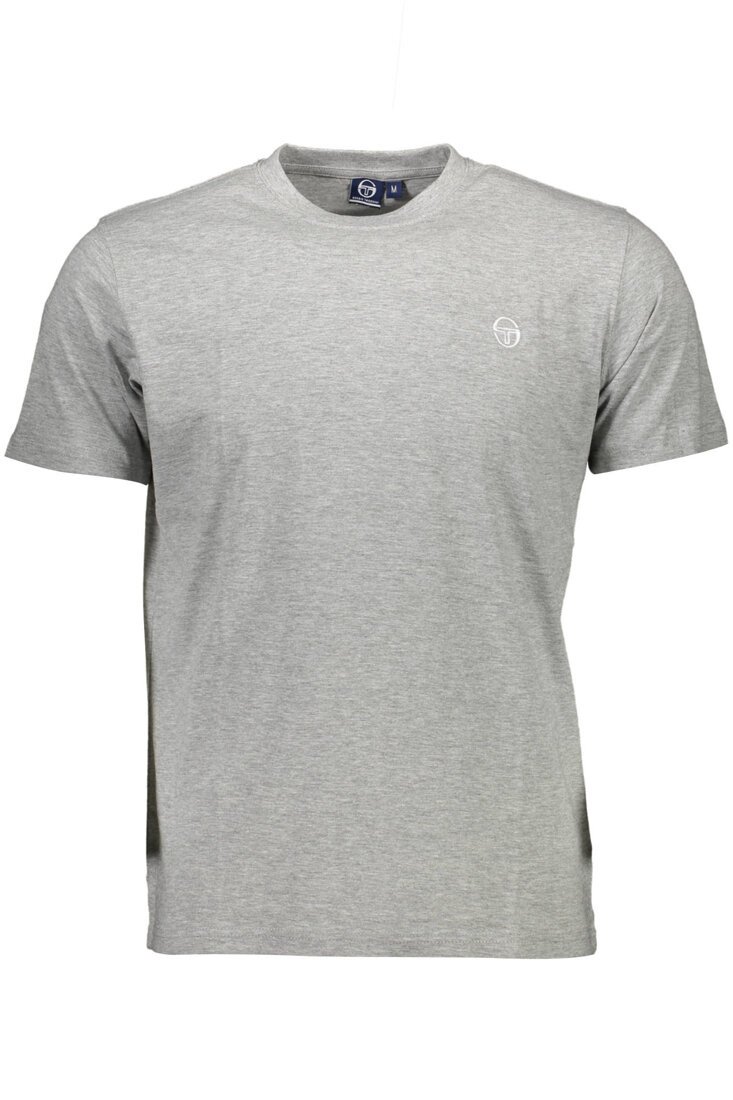 T-SHIRT MĘSKI Z KRÓTKIM RĘKAWEM SERGIO TACCHINI SZARY