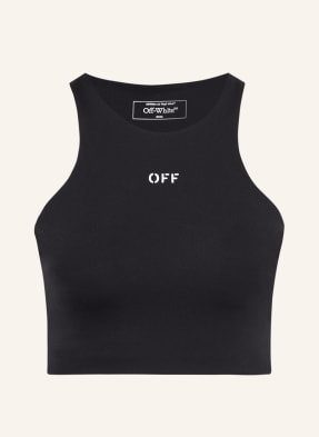 Off-White Krótki Top schwarz