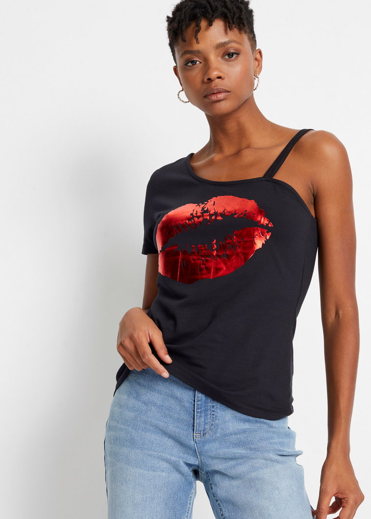 Shirt one-shoulder